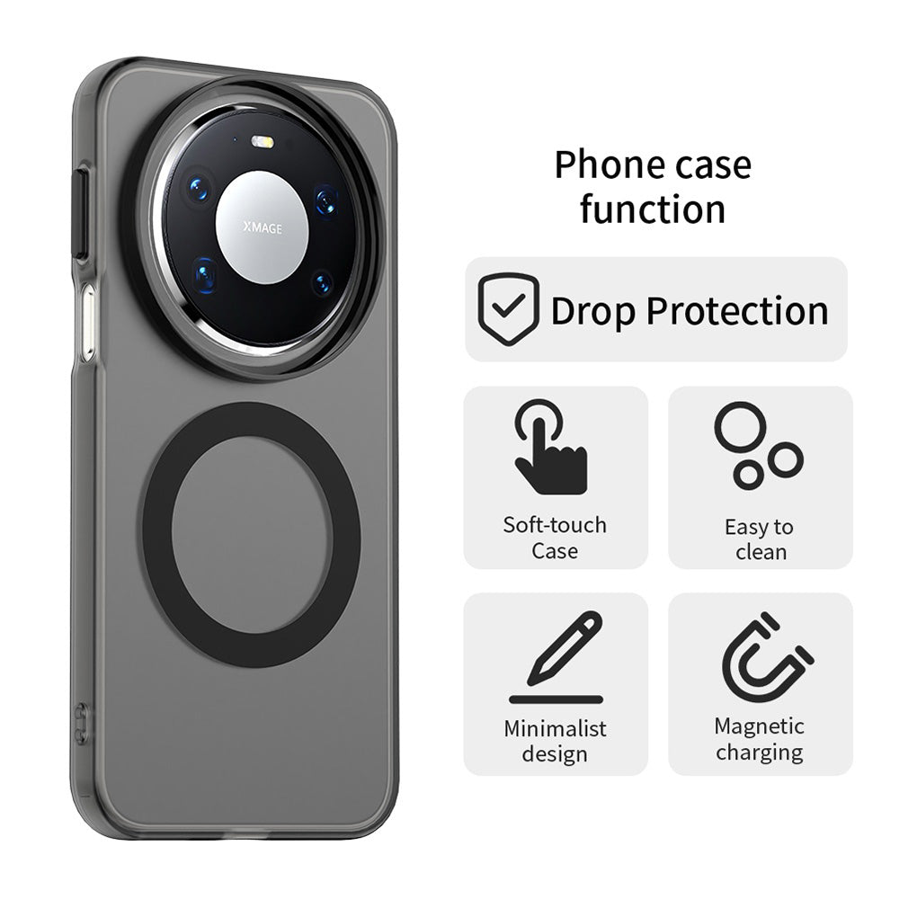 Futrola MagSafe za Huawei Mate 80 Pro, Techsuit, CandyCase, Crna