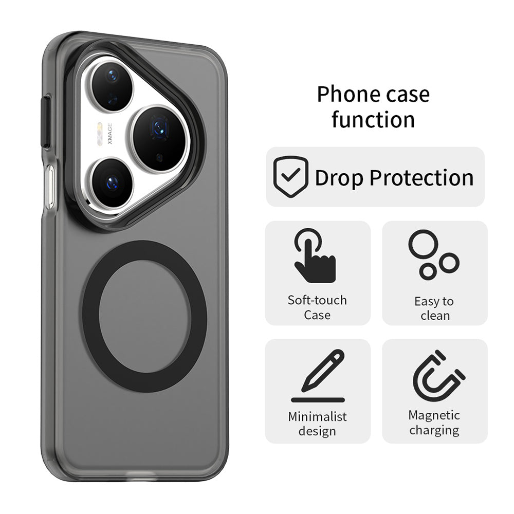 MagSafe futrola za Huawei Pura 80 Pro, Techsuit, CandyCase, Crna