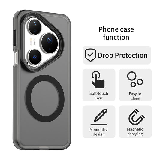 MagSafe futrola za Huawei Pura 80 Pro, Techsuit, CandyCase, Crna