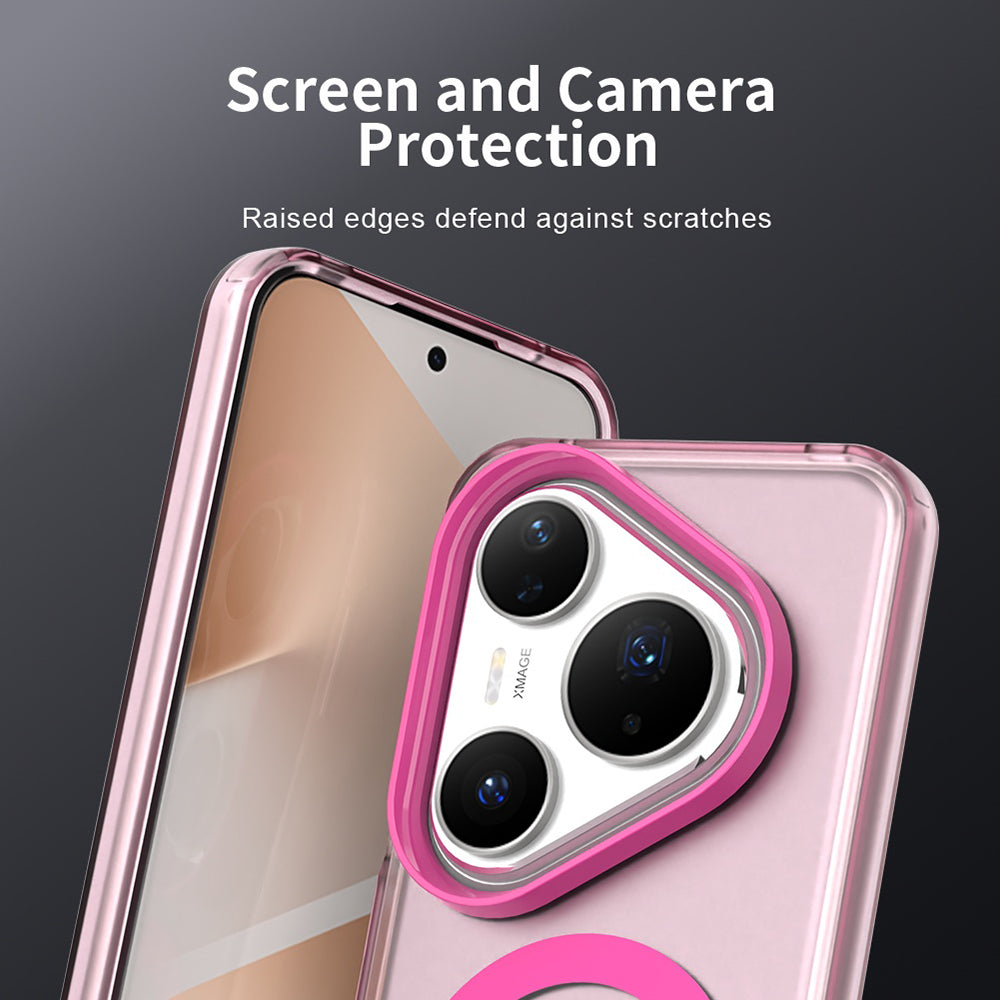 MagSafe futrola za Huawei Pura 80 Pro, Techsuit, CandyCase, Roze
