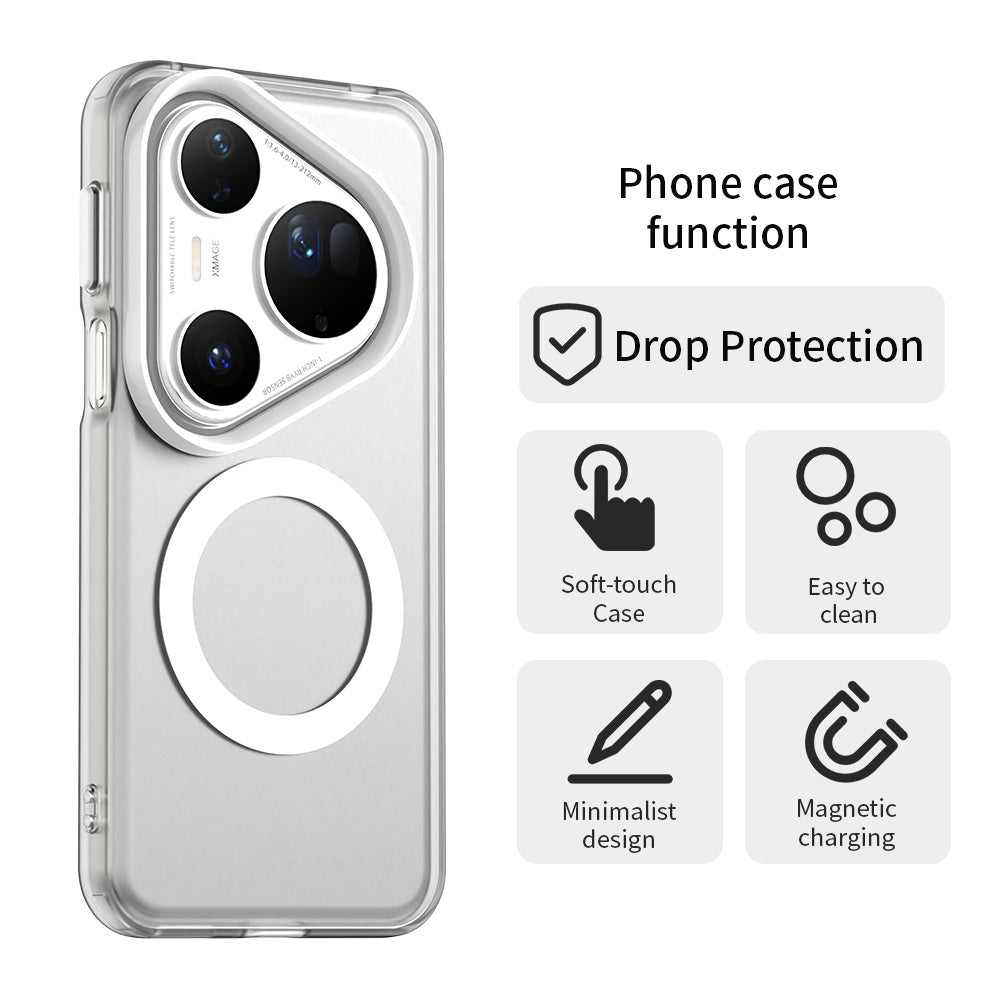 MagSafe futrola za Huawei Pura 80 Ultra, Techsuit, CandyCase, Bela
