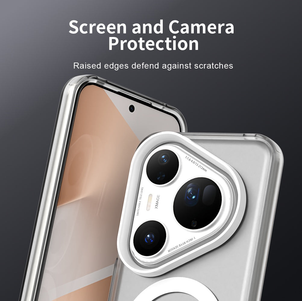 MagSafe futrola za Huawei Pura 80 Ultra, Techsuit, CandyCase, Bela