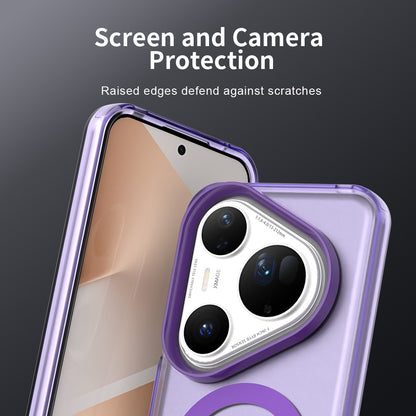 MagSafe futrola za Huawei Pura 80 Ultra, Techsuit, CandyCase, Ljubičasta
