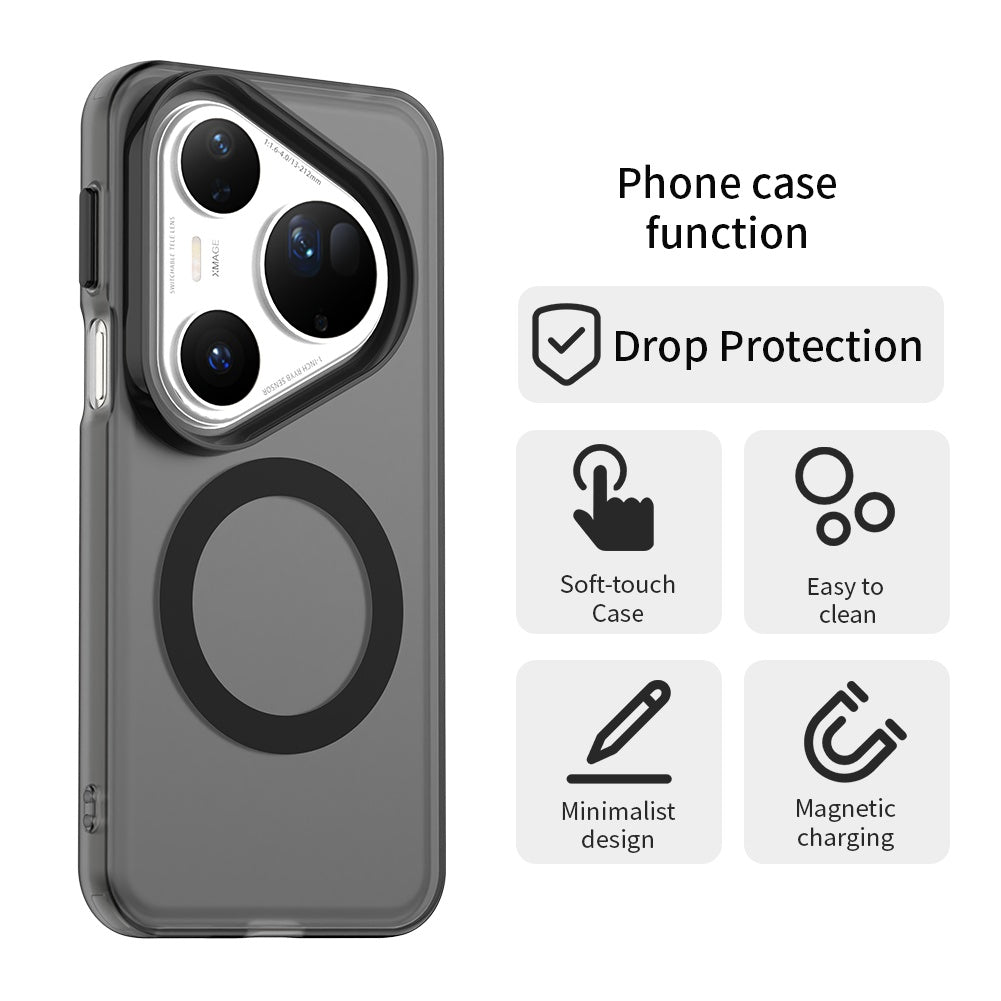 MagSafe futrola za Huawei Pura 80 Ultra, Techsuit, CandyCase, Crna