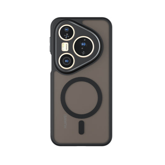 MagSafe futrola za Huawei Pura 80 Ultra, Techsuit, PureFrost, Crna Satenska