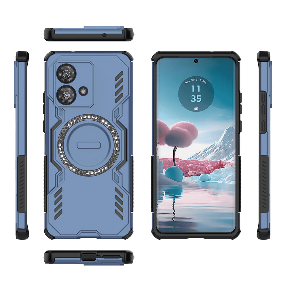 MagSafe futrola za Motorola Edge 40 Neo, Techsuit, ArmorMag, Plava