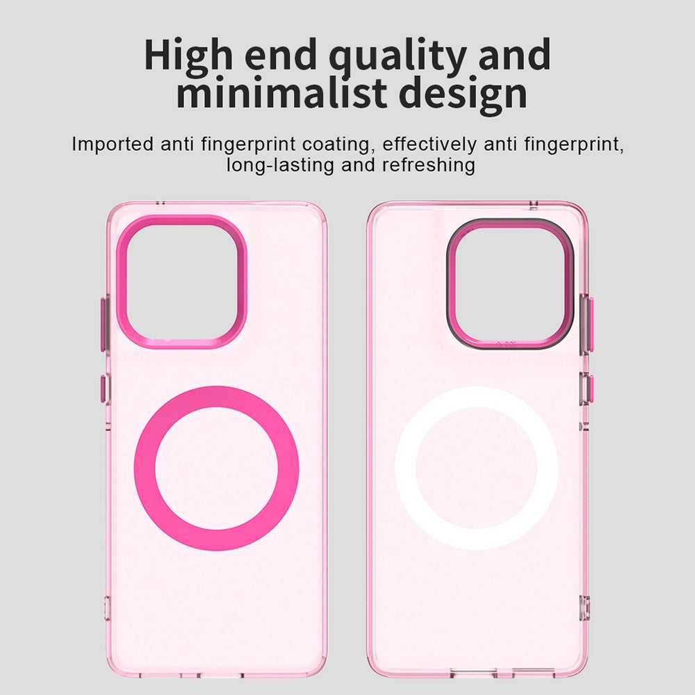 MagSafe futrola za Motorola Edge 60 Fusion / Edge 60, Techsuit, CandyCase, Roze