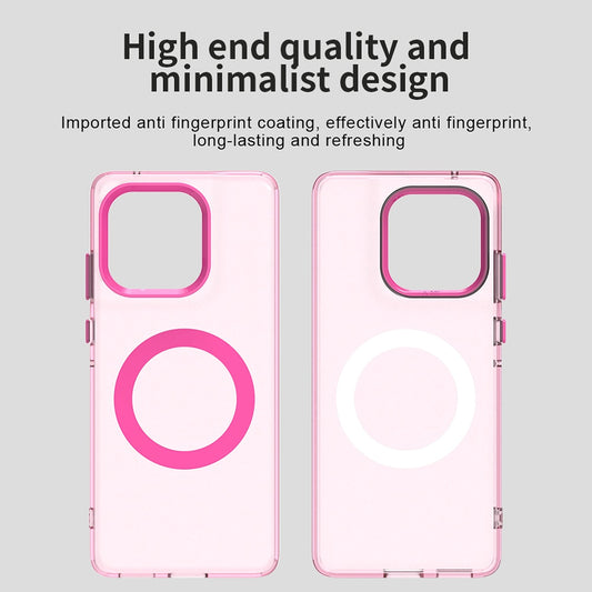 MagSafe futrola za Motorola Edge 60 Fusion / Edge 60, Techsuit, CandyCase, Roze