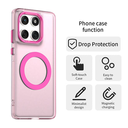 MagSafe futrola za Motorola Edge 60 Fusion / Edge 60, Techsuit, CandyCase, Roze
