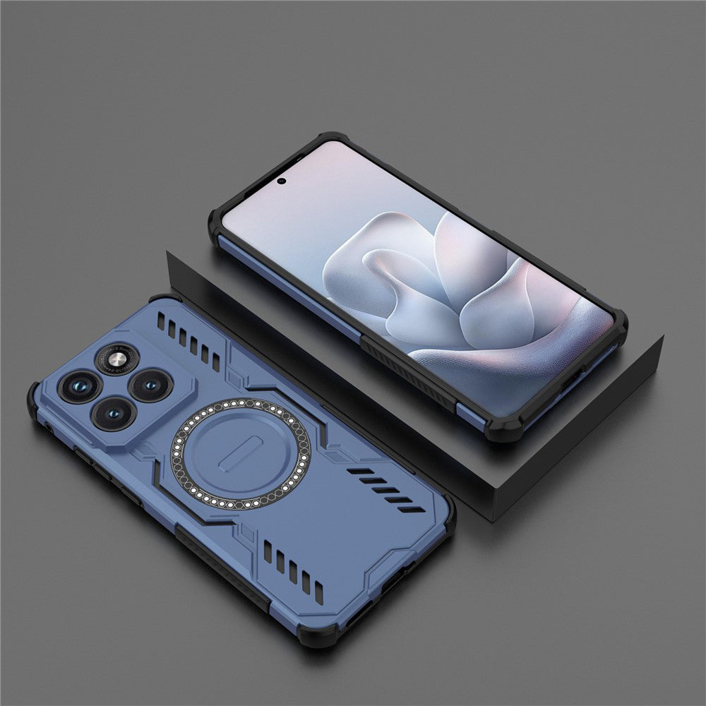 Futrola MagSafe za Motorola Edge 70 Fusion, Techsuit, ArmorMag, Plava