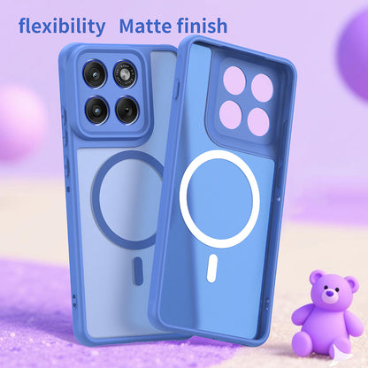 Futrola MagSafe za Motorola Edge 70, Techsuit, HaloFrost II, Plava