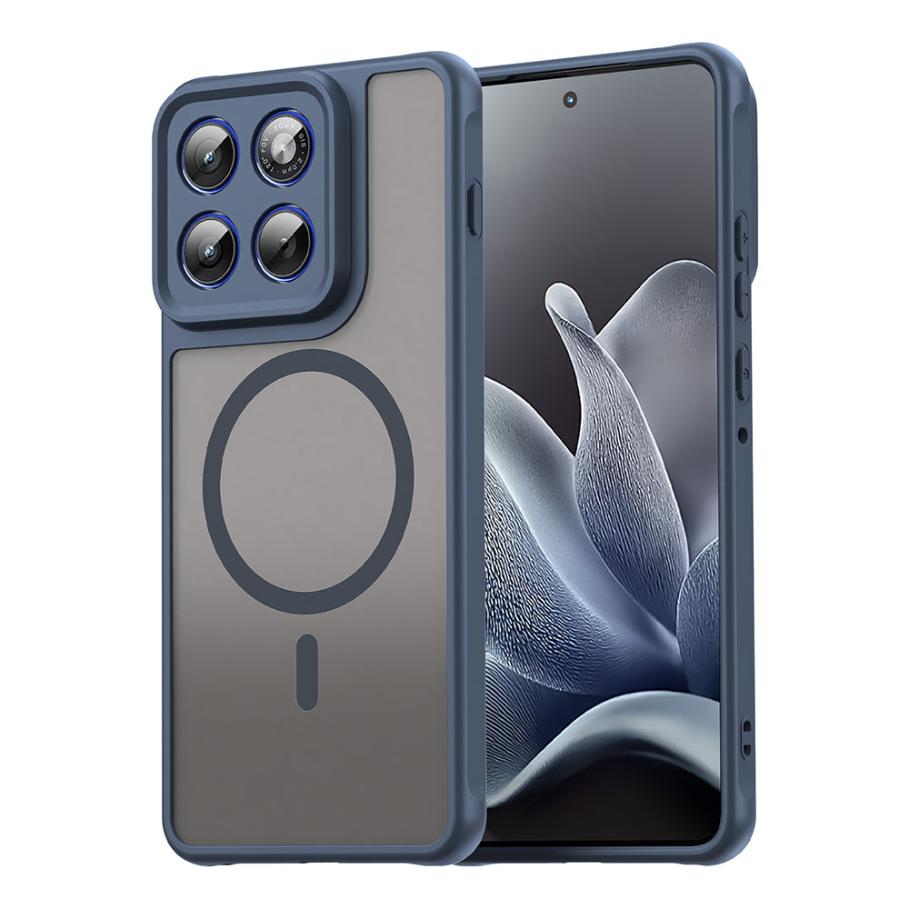 Futrola MagSafe za Motorola Edge 70, Techsuit, HaloFrost II, Tamnoplava