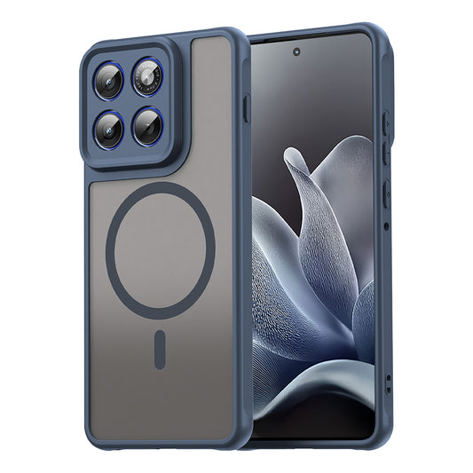 Futrola MagSafe za Motorola Edge 70, Techsuit, HaloFrost II, Tamnoplava