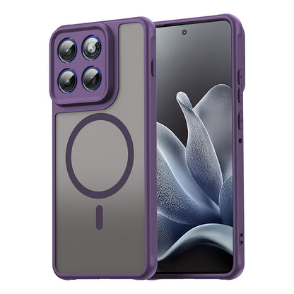 Futrola MagSafe za Motorola Edge 70, Techsuit, HaloFrost II, Ljubičasta