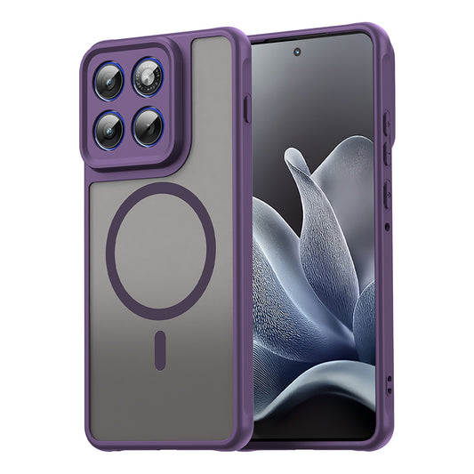 Futrola MagSafe za Motorola Edge 70, Techsuit, HaloFrost II, Ljubičasta