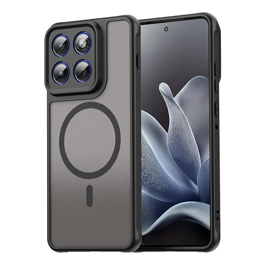 Futrola MagSafe za Motorola Edge 70, Techsuit, HaloFrost II, Crna