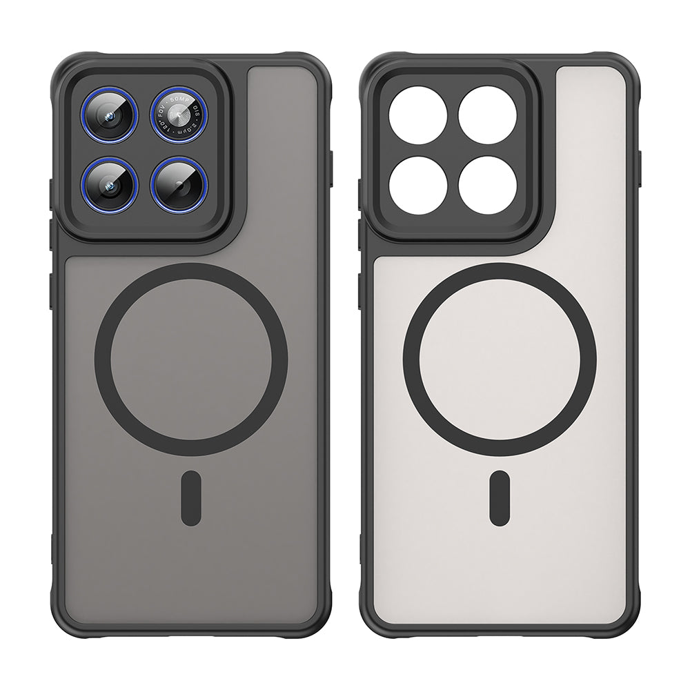 Futrola MagSafe za Motorola Edge 70, Techsuit, HaloFrost II, Crna