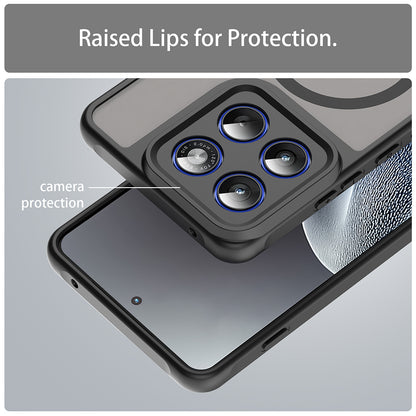 Futrola MagSafe za Motorola Edge 70, Techsuit, HaloFrost II, Crna