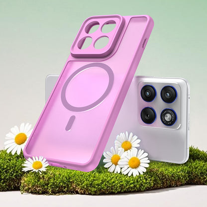 Futrola MagSafe za Motorola Edge 70, Techsuit, HaloFrost II, Roze