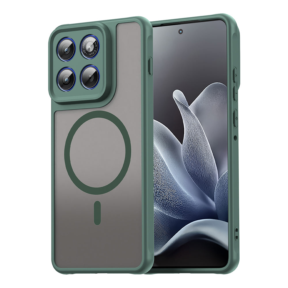 Futrola MagSafe za Motorola Edge 70, Techsuit, HaloFrost II, Zelena