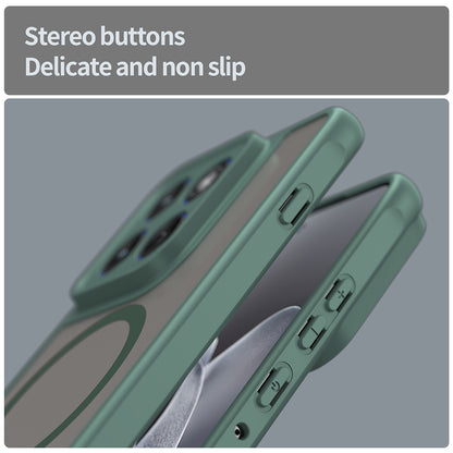 Futrola MagSafe za Motorola Edge 70, Techsuit, HaloFrost II, Zelena