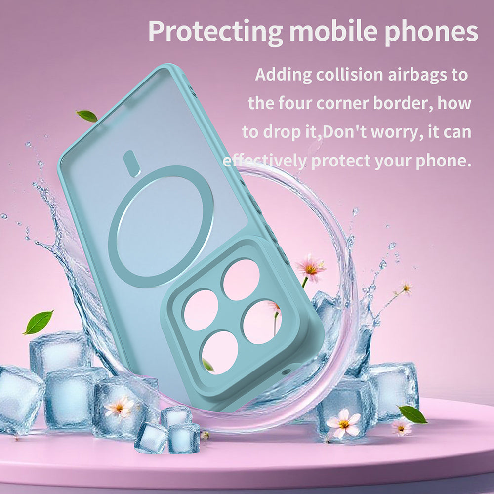 Futrola MagSafe za Motorola Edge 70, Techsuit, HaloFrost II, Svetlo Zelena