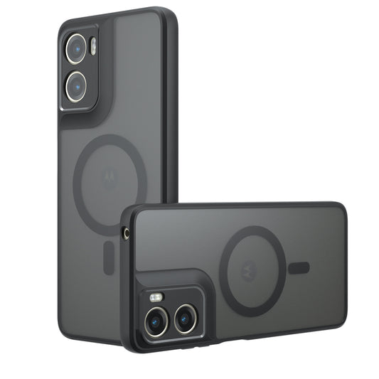 Futrola MagSafe za Motorola Moto G06, Techsuit, PureFrost, Satin Crna