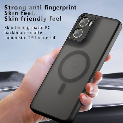 Futrola MagSafe za Motorola Moto G06, Techsuit, PureFrost, Satin Crna