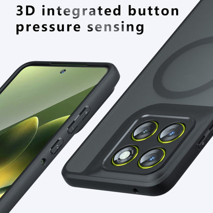 Futrola MagSafe za Motorola Moto G67 Power / G57 Power, Techsuit, PureFrost, Satin Crna