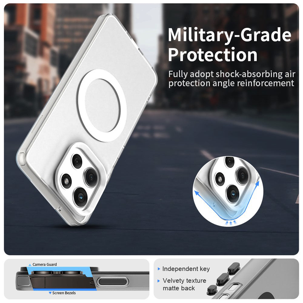 Futrola MagSafe za Motorola Moto G86, Techsuit, CandyCase, Bela