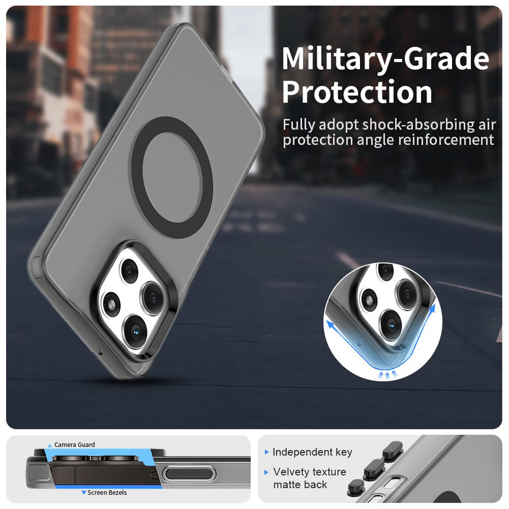 Futrola MagSafe za Motorola Moto G86, Techsuit, CandyCase, Crna