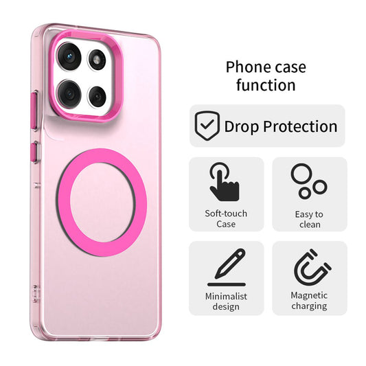 Futrola MagSafe za Motorola Moto G86, Techsuit, CandyCase, Roze