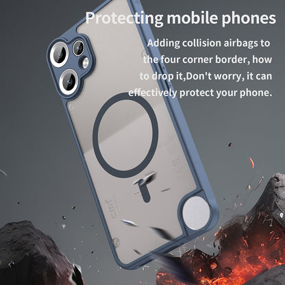 MagSafe futrola za Nothing CMF Phone 2 Pro, Techsuit, HaloFrost II, Tamnoplava