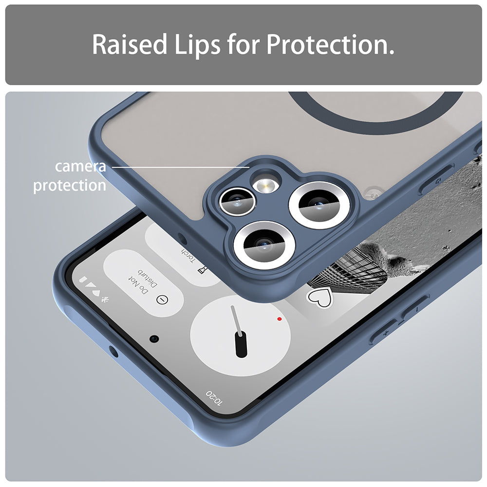 MagSafe futrola za Nothing CMF Phone 2 Pro, Techsuit, HaloFrost II, Tamnoplava