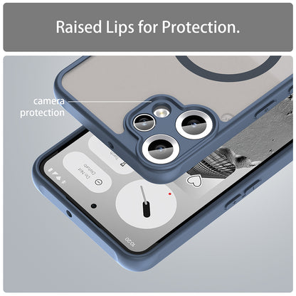 MagSafe futrola za Nothing CMF Phone 2 Pro, Techsuit, HaloFrost II, Tamnoplava