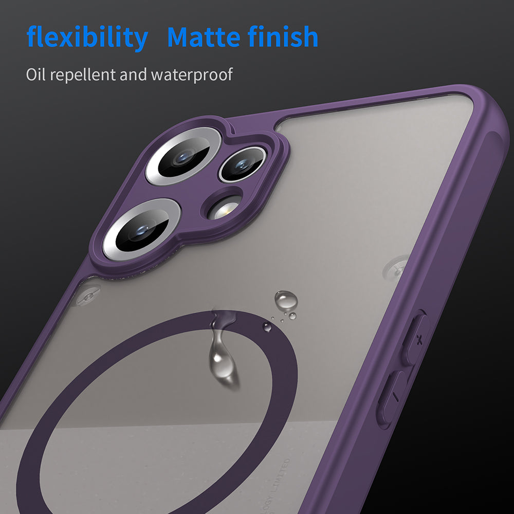 MagSafe futrola za Nothing CMF Phone 2 Pro, Techsuit, HaloFrost II, Ljubičasta