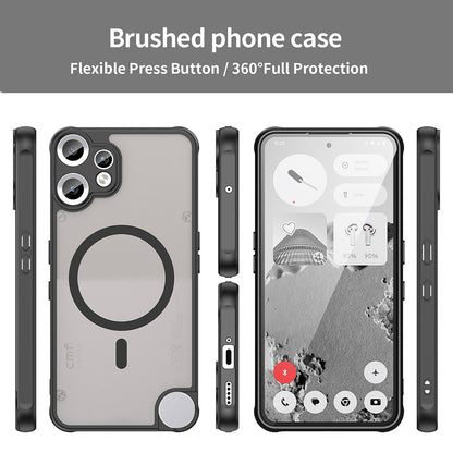 MagSafe futrola za Nothing CMF Phone 2 Pro, Techsuit, HaloFrost II, Crna