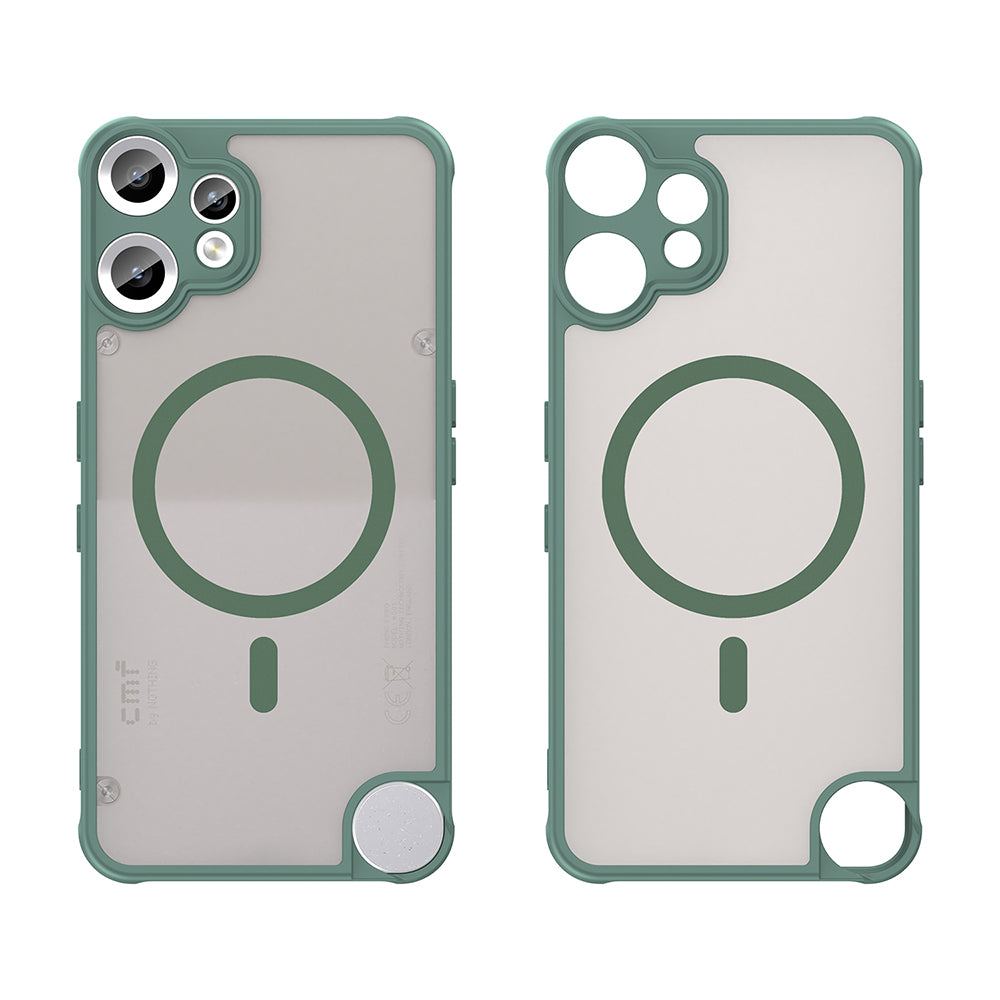 MagSafe futrola za Nothing CMF Phone 2 Pro, Techsuit, HaloFrost II, Zelena