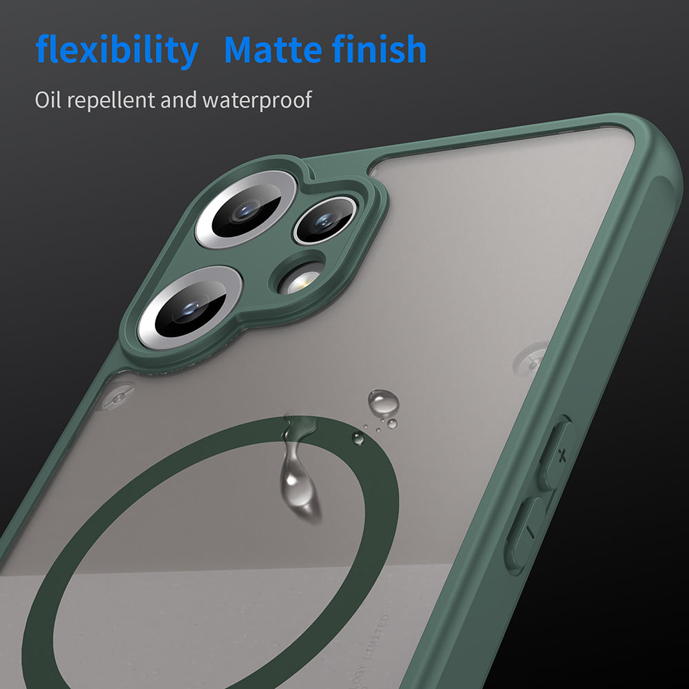 MagSafe futrola za Nothing CMF Phone 2 Pro, Techsuit, HaloFrost II, Zelena