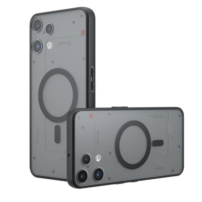 Futrola MagSafe za Nothing Phone (3a) Lite, Techsuit, PureFrost, Satin Crna