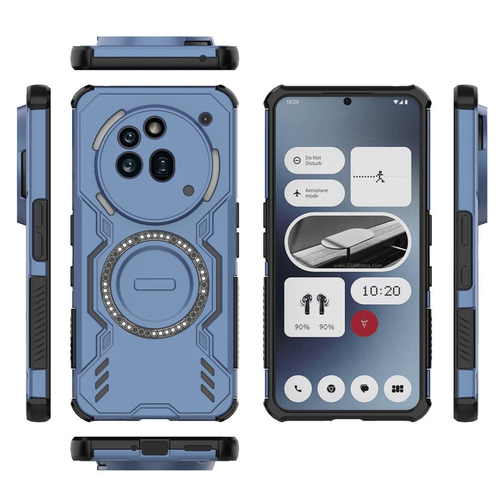 MagSafe futrola za Nothing Phone (3a) Pro, Techsuit, ArmorMag, Plava