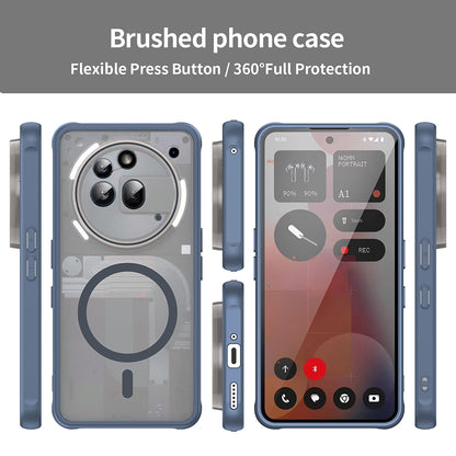 MagSafe futrola za Nothing Phone (3a) Pro, Techsuit, HaloFrost II, Tamnoplava