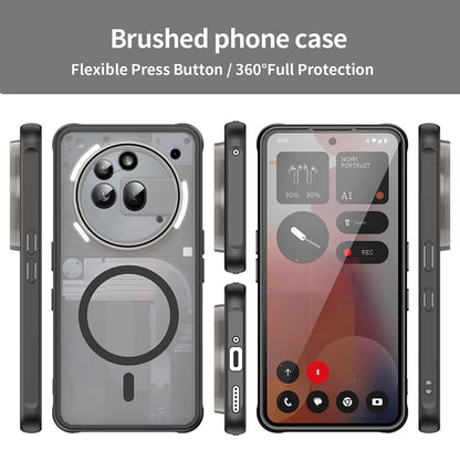 MagSafe futrola za Nothing Phone (3a) Pro, Techsuit, HaloFrost II, Crna