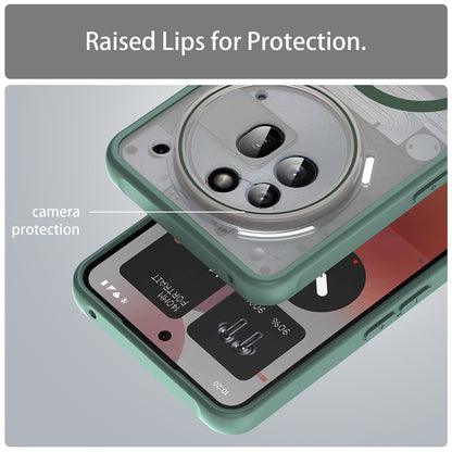 MagSafe futrola za Nothing Phone (3a) Pro, Techsuit, HaloFrost II, Zelena