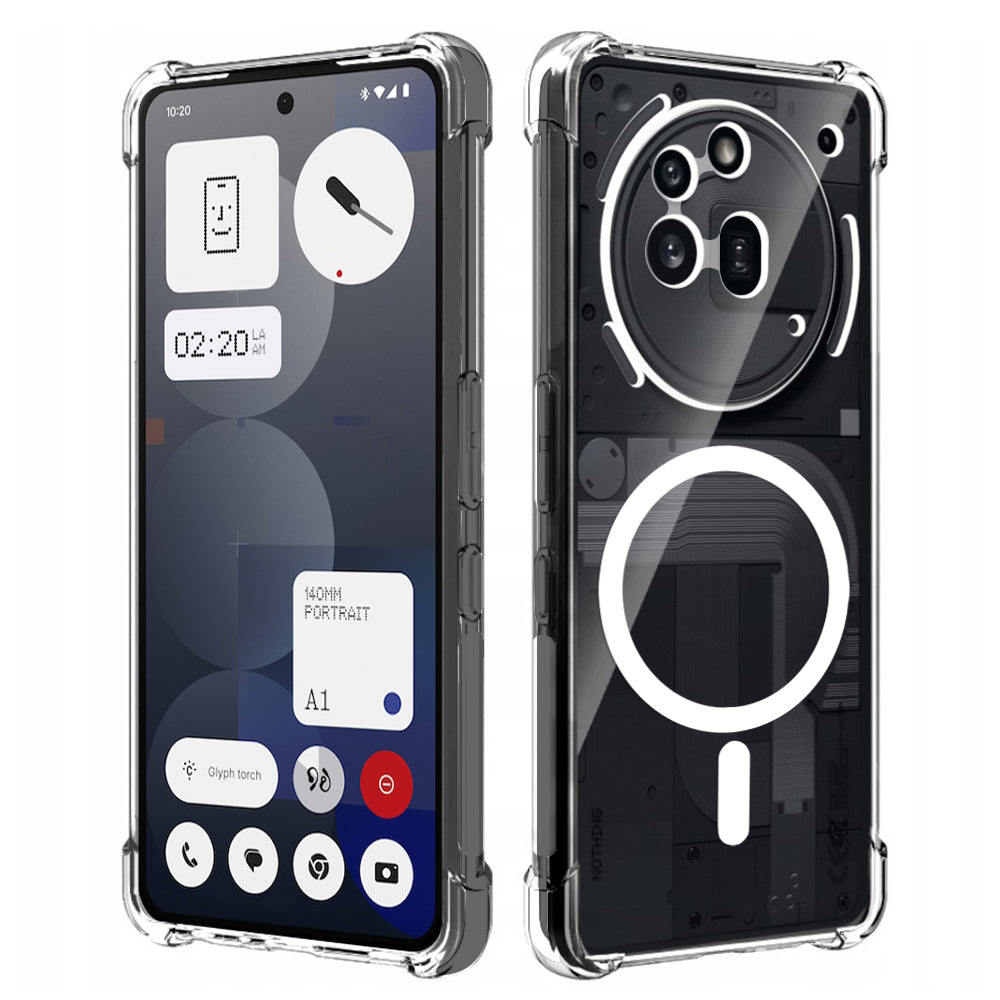 MagSafe futrola za Nothing Phone (3a) Pro, Techsuit, otporna na udarce, providna