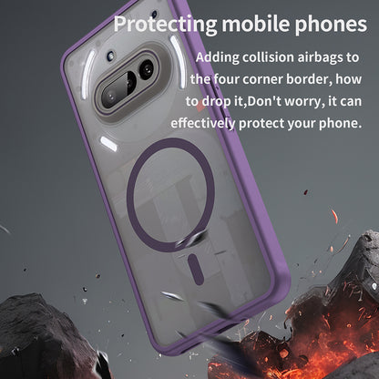 MagSafe futrola za Nothing Phone (3a), Techsuit, HaloFrost II, Ljubičasta