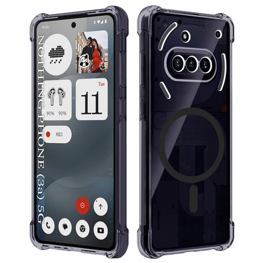 MagSafe futrola za Nothing Phone (3a), Techsuit, Shockproof Clear, Dimljena