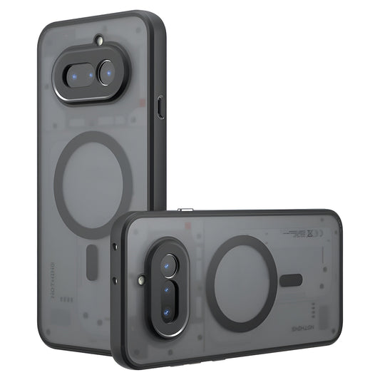 MagSafe futrola za Nothing Phone (4a), Techsuit, PureFrost, Crna Satenska