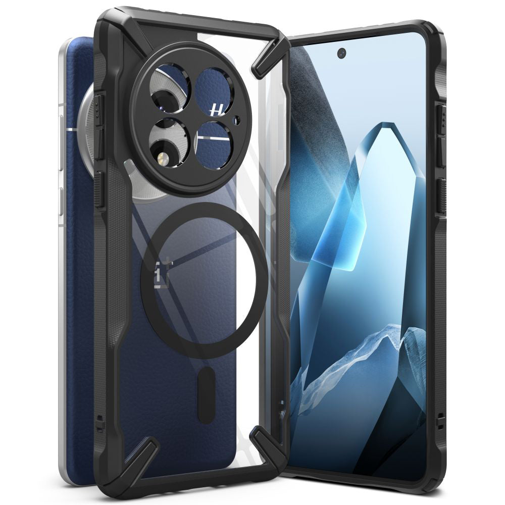 Futrola MagSafe za OnePlus 13, Ringke, Fusion X, Crna