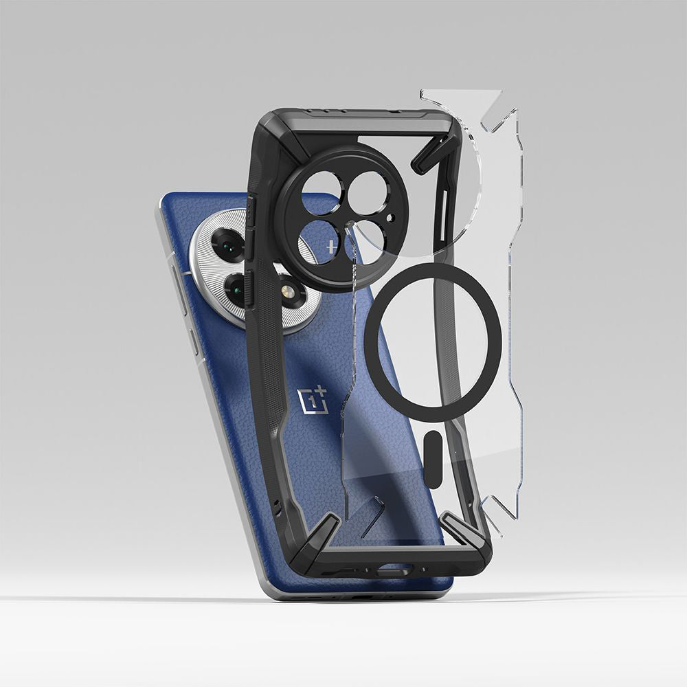 Futrola MagSafe za OnePlus 13, Ringke, Fusion X, Crna